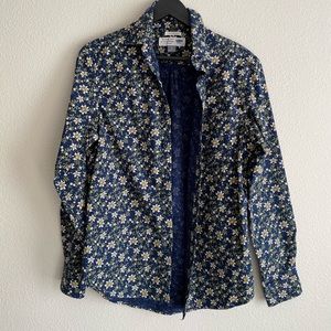 Old Navy floral oxford